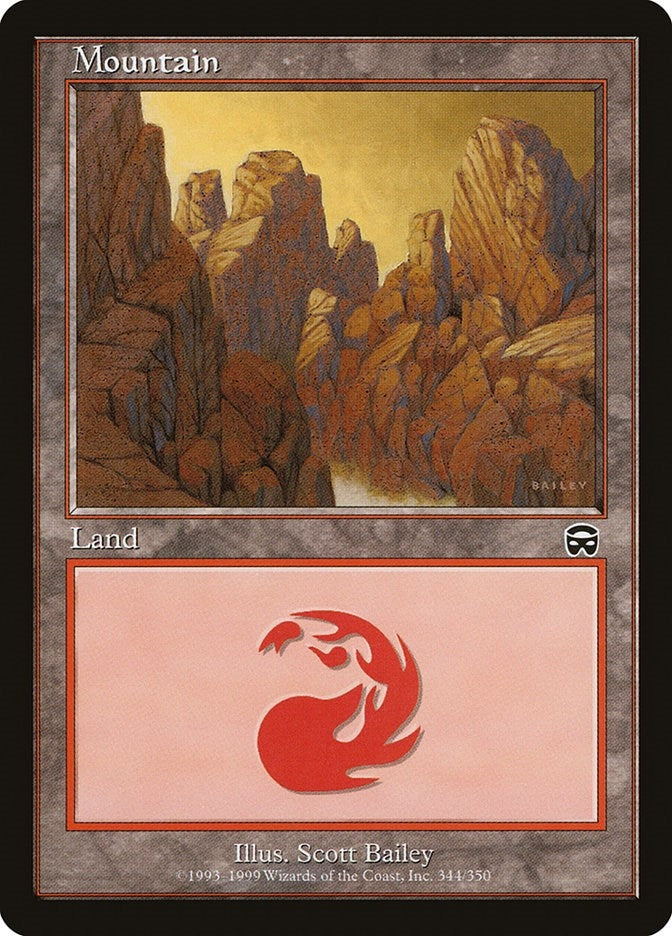 Image for Mountain (344) (344) (MMQ) - Magic: The Gathering