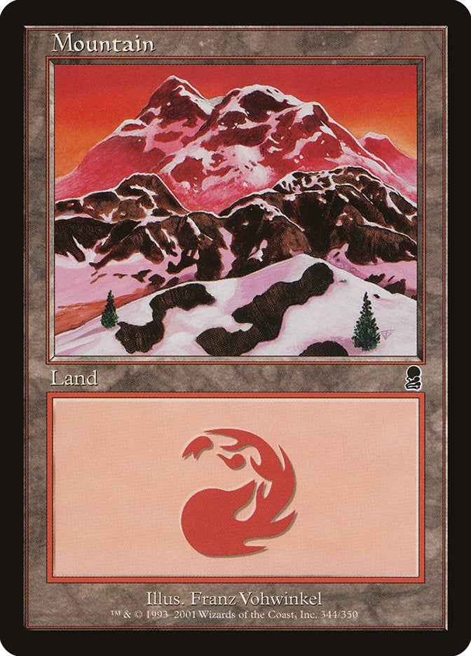 Mountain (344) (344) (ODY) Japanese