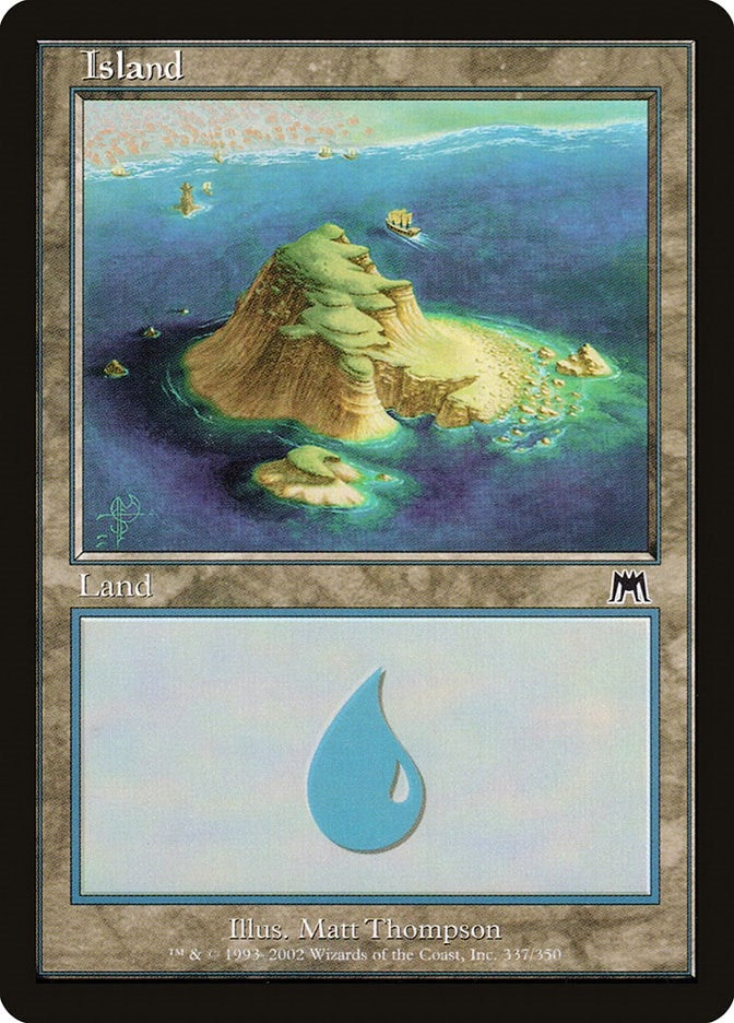 Image for Island (337) (337) (ONS) - Magic: The Gathering