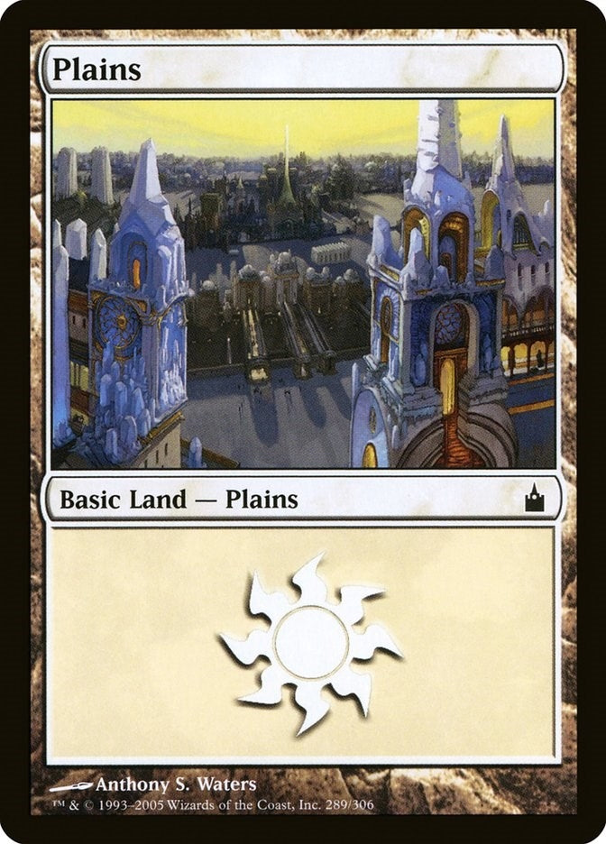 Image for Plains (289) (289) (RAV) - Magic: The Gathering