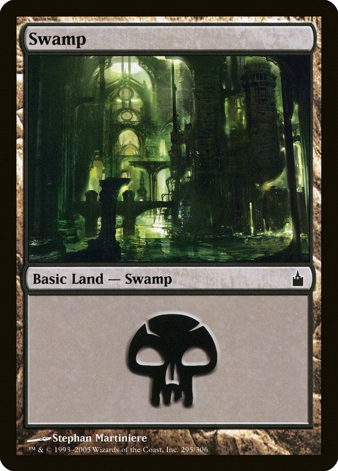 Image for Swamp (295) (295) (RAV) - Magic: The Gathering