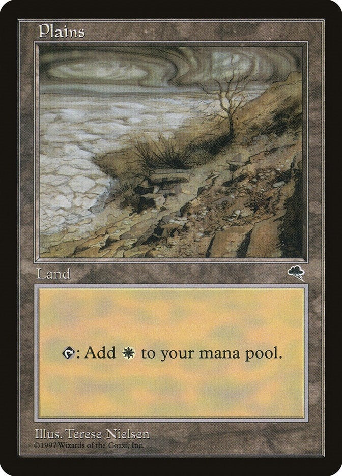 Image for Plains (Dead Tree) (332) (TMP) - Magic: The Gathering