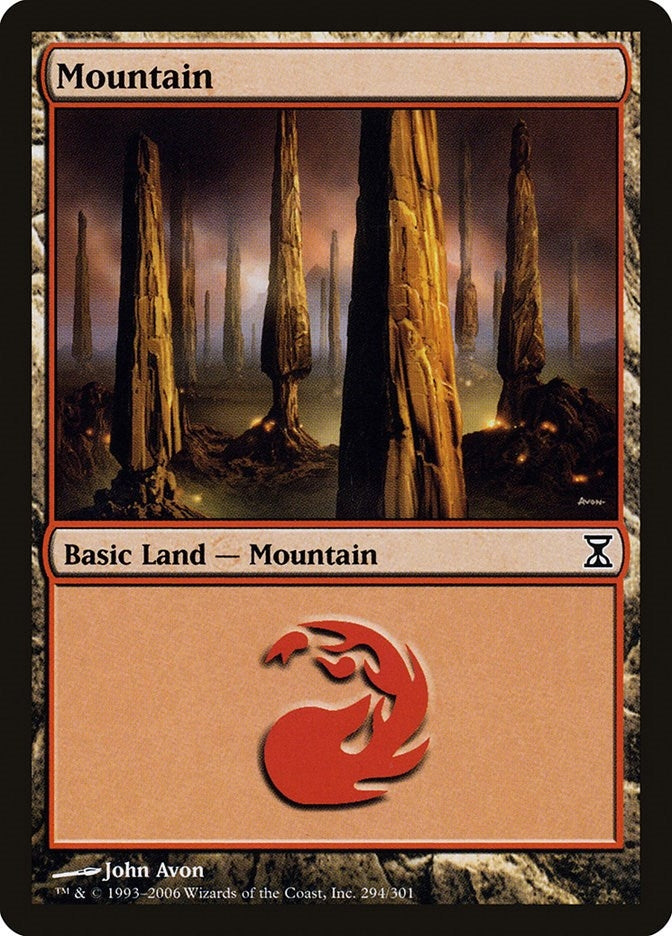 Image for Mountain (294) (294) (TSP) - Magic: The Gathering