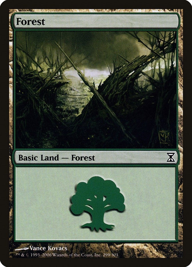 Image for Forest (299) (299) (TSP) - Magic: The Gathering