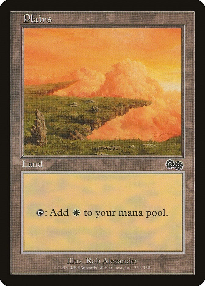 Image for Plains (331) (331) (USG) - Magic: The Gathering