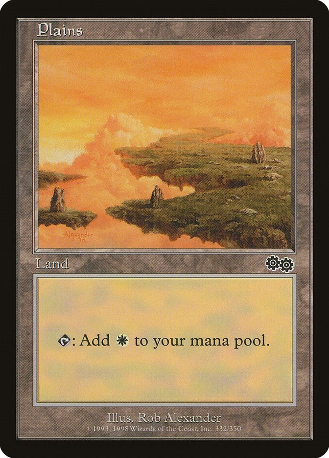 Image for Plains (332) (332) (USG) - Magic: The Gathering