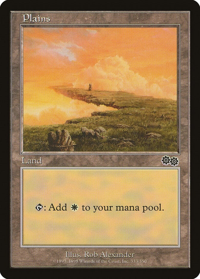 Image for Plains (333) (333) (USG) - Magic: The Gathering