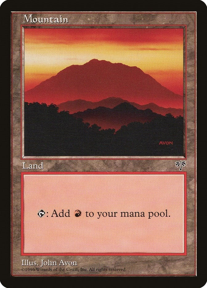 Image for Mountain (Red) (MIR) - Magic: The Gathering