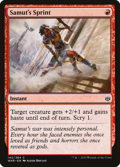 Samut's Sprint (142) (WAR)