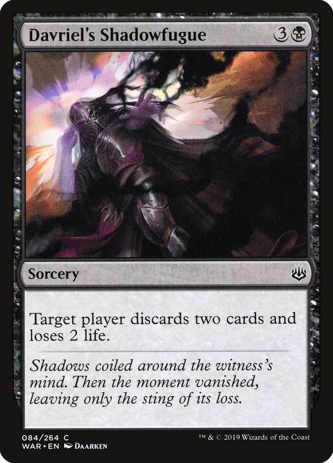 Davriel's Shadowfugue (84) (WAR) Japanese