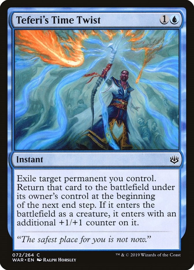 Teferi's Time Twist (72) (WAR) Japanese