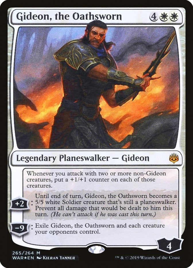 Gideon, the Oathsworn (265) (WAR) Japanese