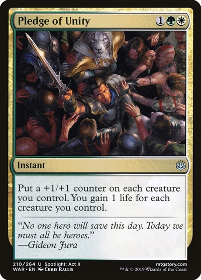 Pledge of Unity (210) (WAR)