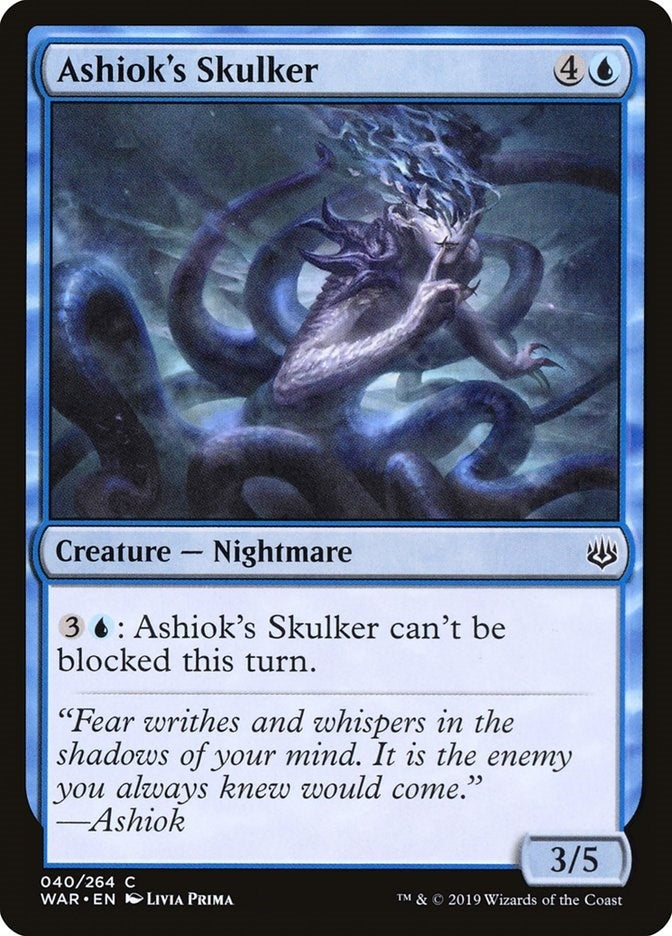 Ashiok's Skulker (40) (WAR) Japanese