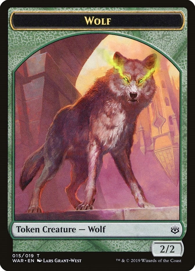 Wolf Token (15) (WAR)