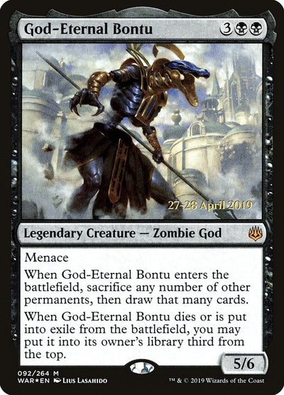 God-Eternal Bontu (92) (PRE)