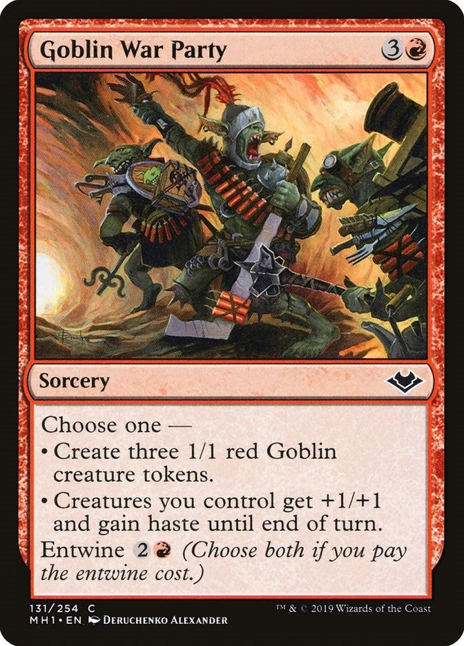 Goblin War Party (131) (MH1) Japanese