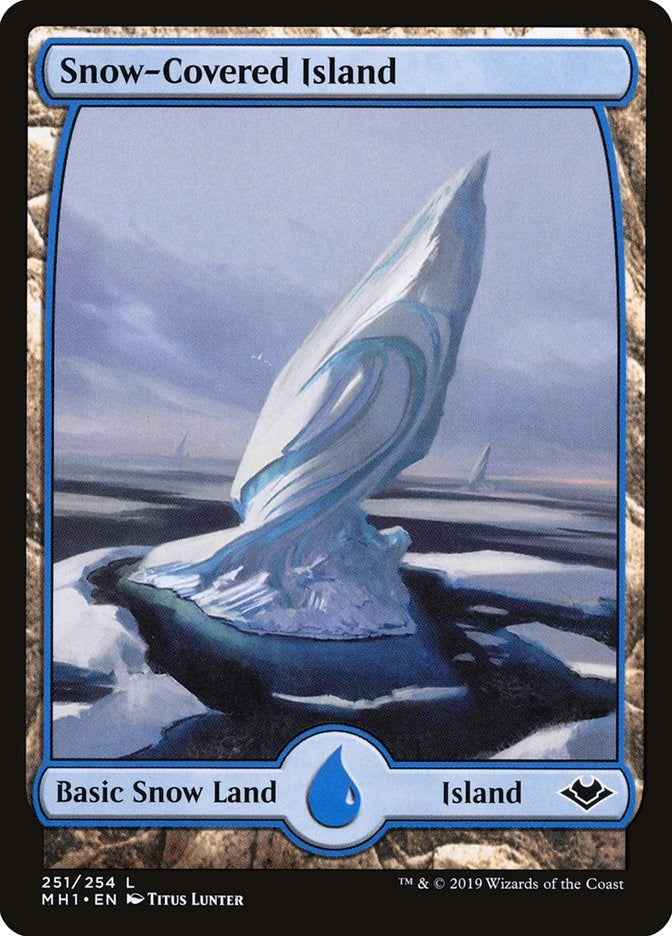 Snow-Covered Island (251) (MH1) Japanese