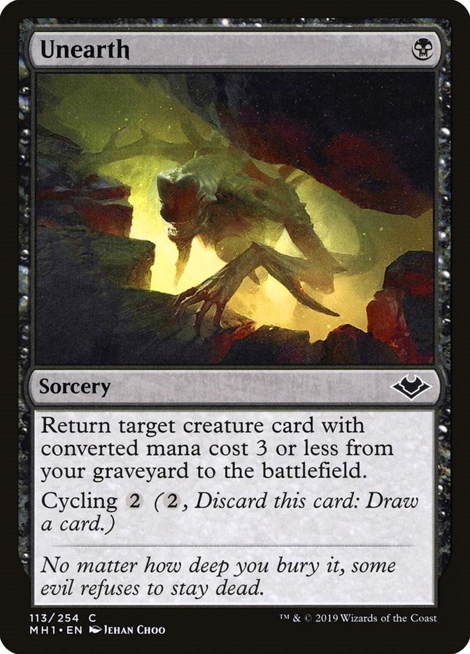 Unearth (113) (MH1)