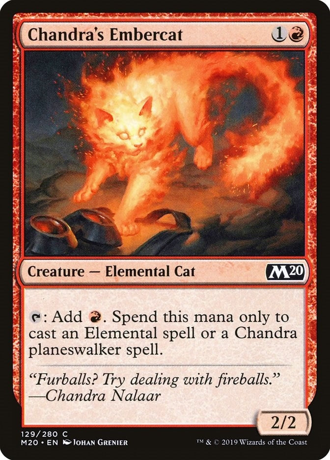 Chandra's Embercat (129) (M20)