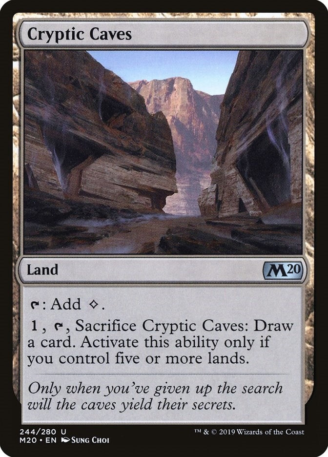 Cryptic Caves (244) (M20)
