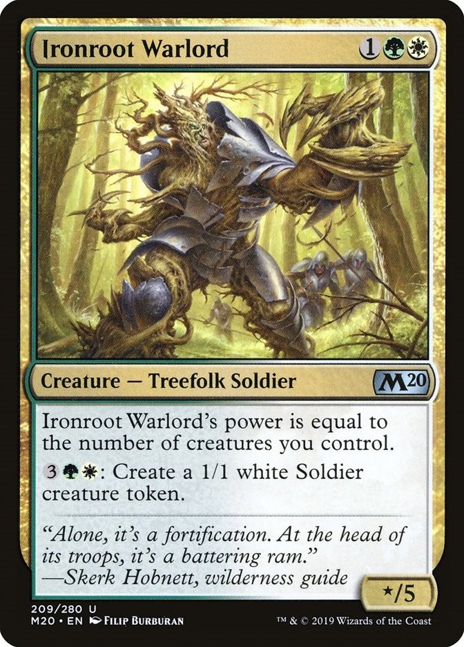 Ironroot Warlord (209) (M20)