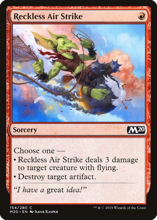 Reckless Air Strike (154) (M20)