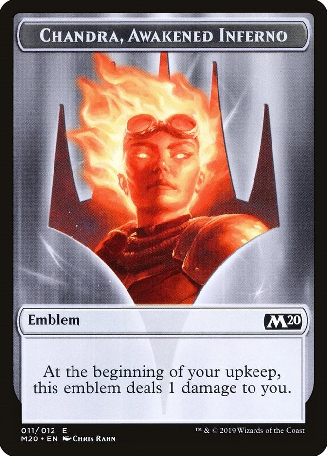 Emblem - Chandra, Awakened Inferno (11) (M20)