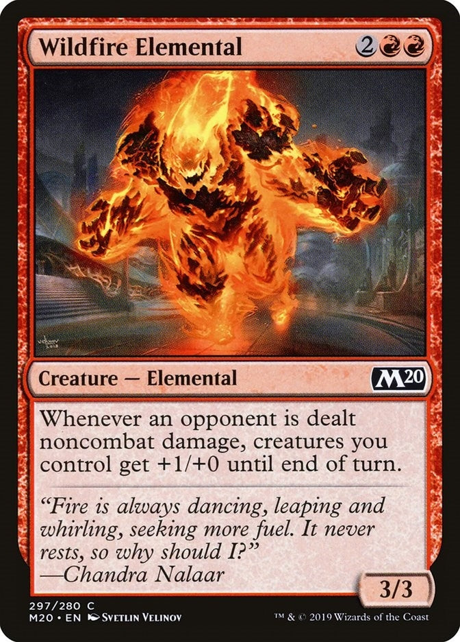 Wildfire Elemental (297) (M20)