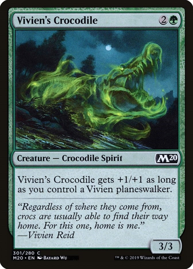 Vivien's Crocodile (301) (M20)