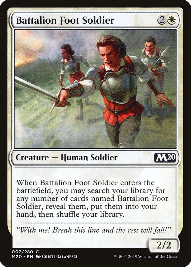 Battalion Foot Soldier (7) (M20)