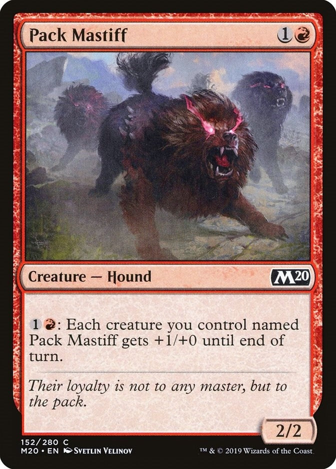 Pack Mastiff (152) (M20)