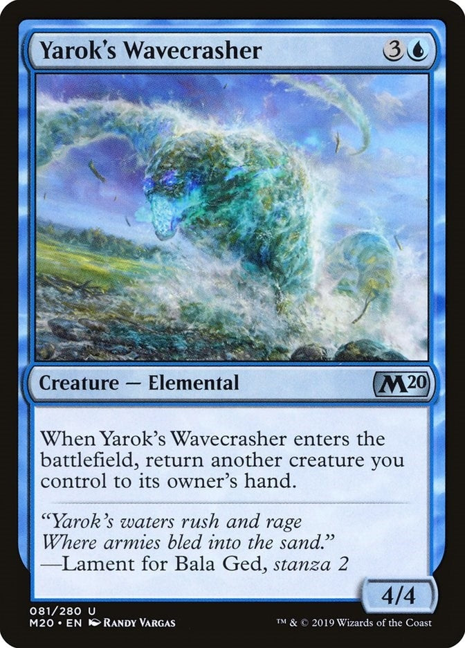Yarok's Wavecrasher (81) (M20)