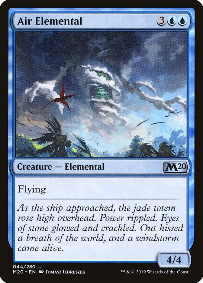 Air Elemental (44) (M20)