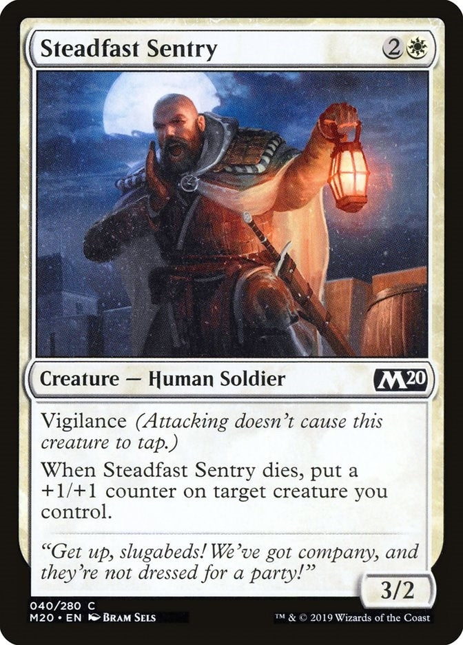 Steadfast Sentry (40) (M20)
