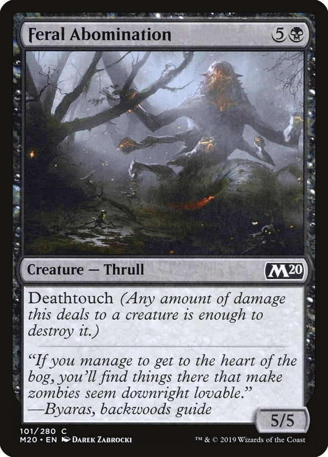 Feral Abomination (101) (M20)