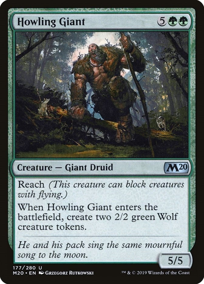 Howling Giant (177) (M20)