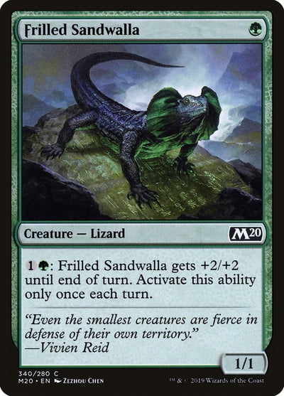Frilled Sandwalla (340) (M20)