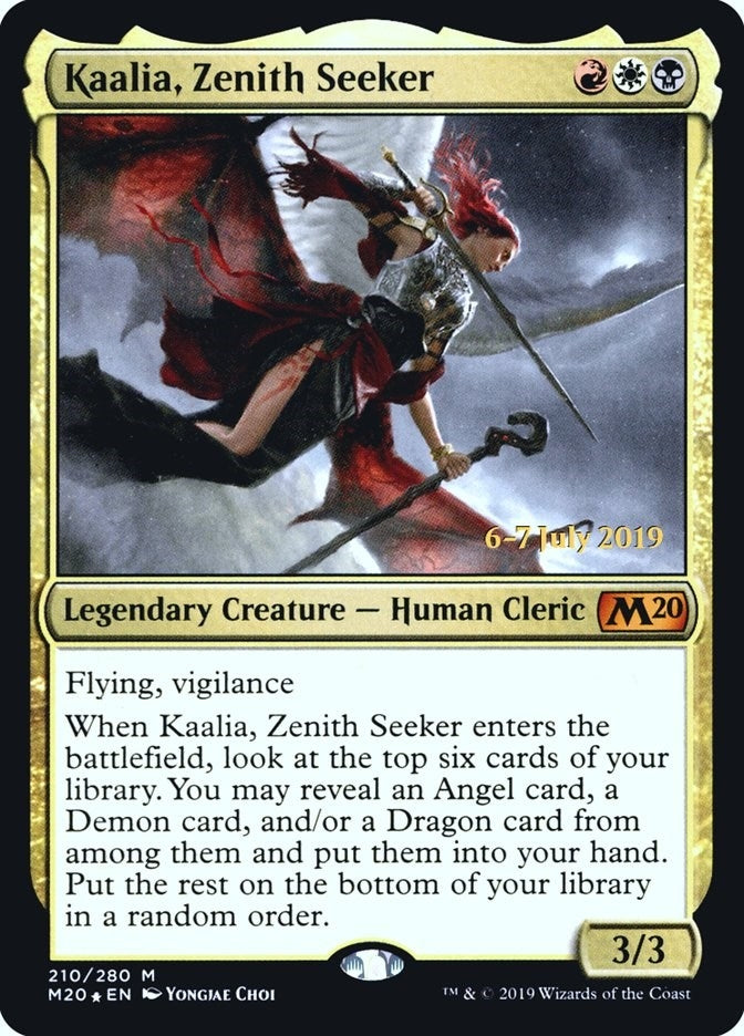 Image for Kaalia, Zenith Seeker (210) (PRE) - Magic: The Gathering