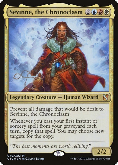 Sevinne, the Chronoclasm (49) (C19) Spanish