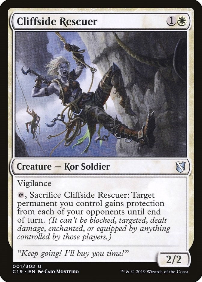 Cliffside Rescuer (1) (C19) Japanese