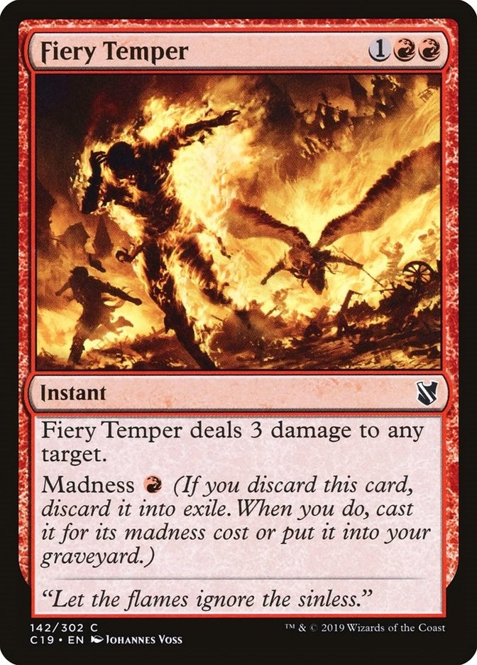 Fiery Temper (142) (C19)