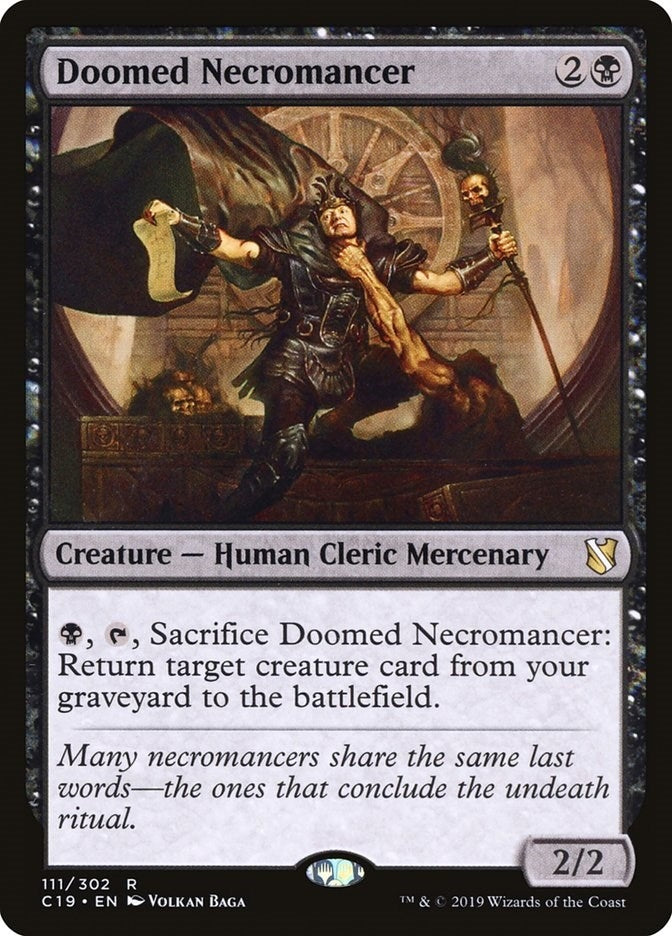 Doomed Necromancer (111) (C19)