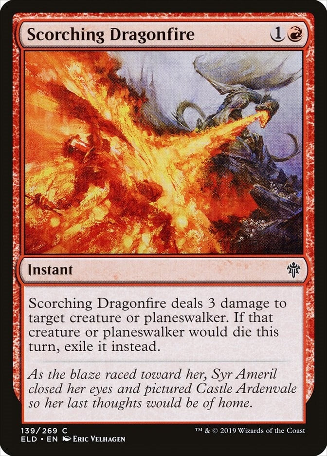 Scorching Dragonfire (139) (ELD) Japanese