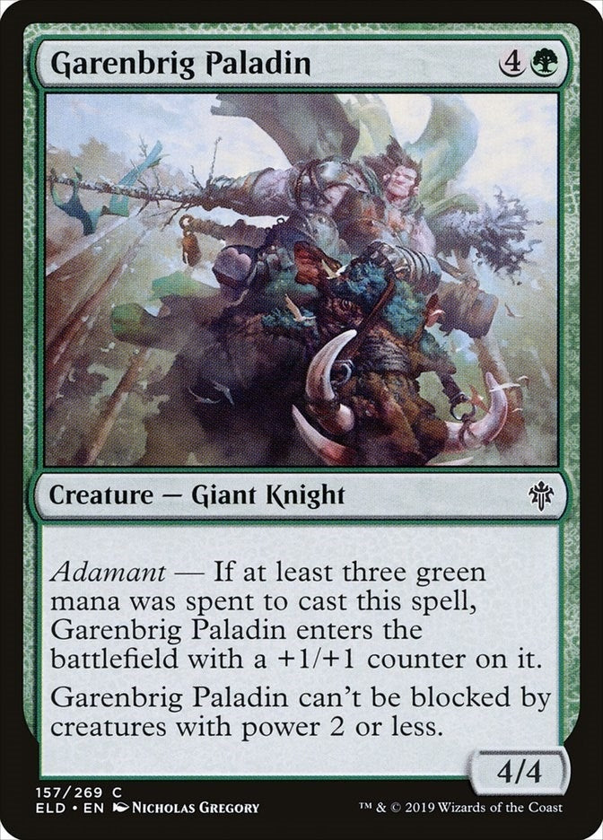 Garenbrig Paladin (157) (ELD) Japanese