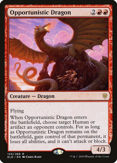 Opportunistic Dragon (133) (ELD) Japanese