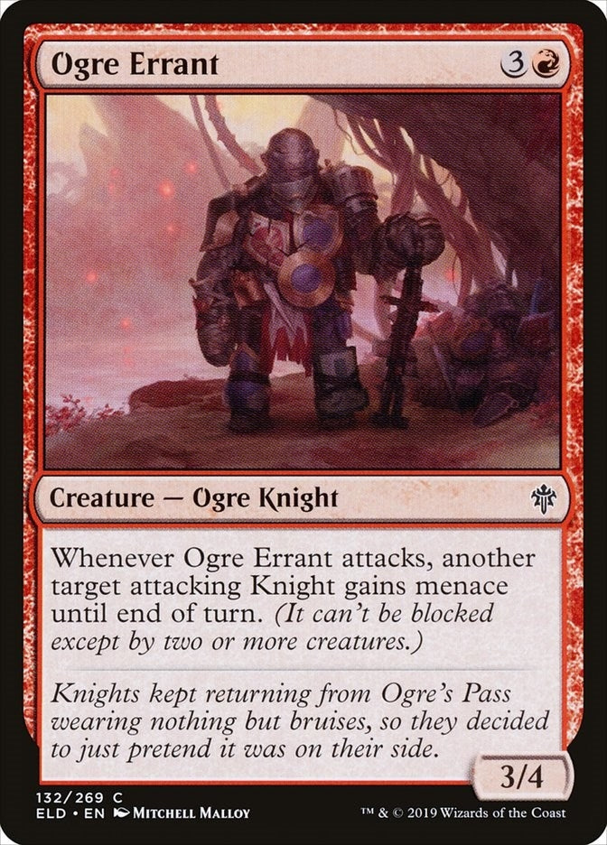 Ogre Errant (132) (ELD) Japanese