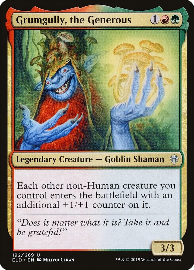 Grumgully, the Generous (192) (ELD) Japanese