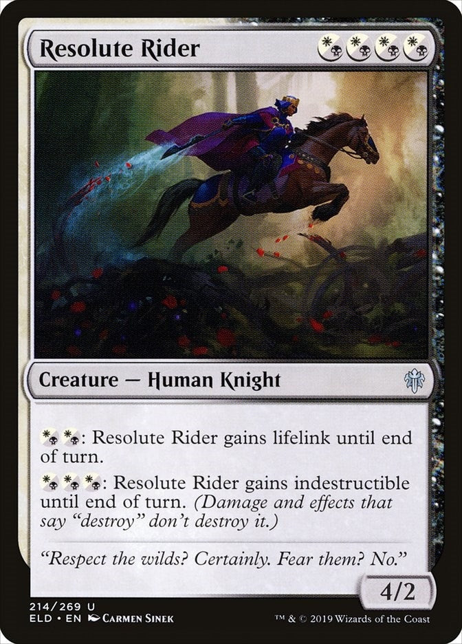 Resolute Rider (214) (ELD) Japanese