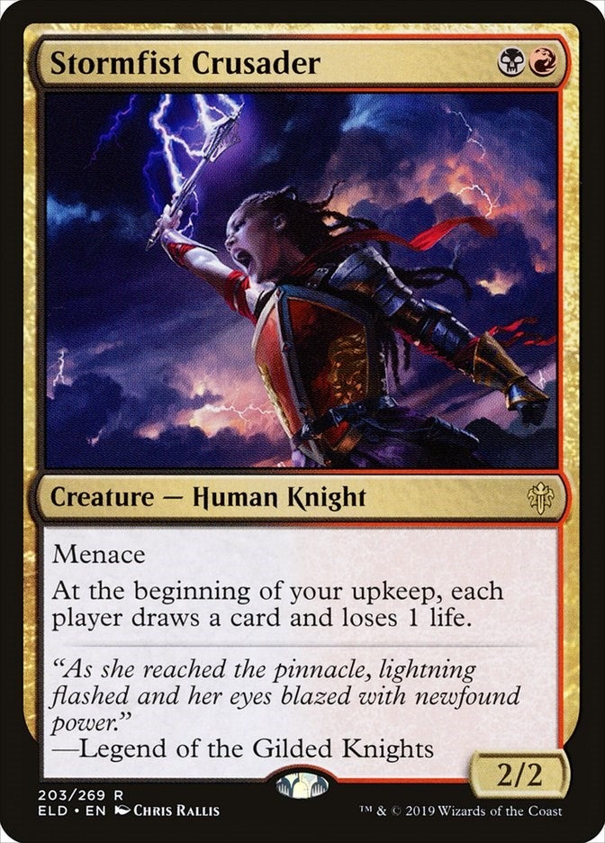 Stormfist Crusader (203) (ELD)